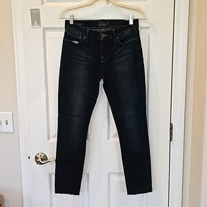 Lucky Brand dark blue denim Brooke skinny jeans